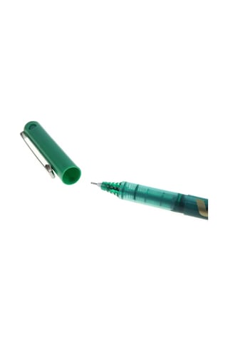 Pilot V7 Hi-Tecpoint Yeşil Iğne Uçlu Roller Kalem