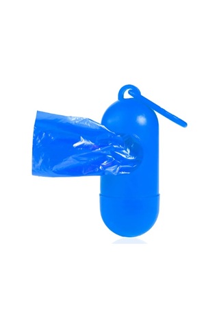 Bamm Bamm Çanta Boy Kirli Bebek Bezi Çöp Poşeti ve Taşıma Çantası (Mavi)