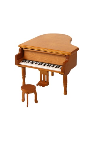 Suntek Minyatür Dollhouse Aksesuarları Sevgililer Ahşap-rengi