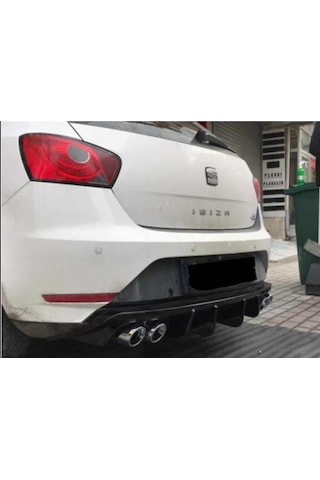 Seat İbiza Difüzör 6j Plastik Piano Black 4 Çıkış  Egzoz