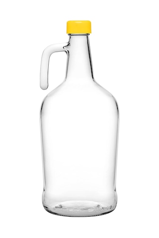Paşabahçe Galon Şişe 3 Litre, Plastik Kapak, Sarı 2003c Yeşil 2307c Sku: Smg8690010164261