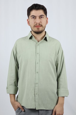 Ventov Dokulu %100 Pamuk Regular Fit Erkek Gömlek Vgm2602 Kahverengi