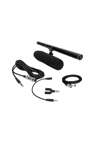 Hepa Merz Hc-110 Profesyonel Condenser Shotgun Koro Mikrofonu