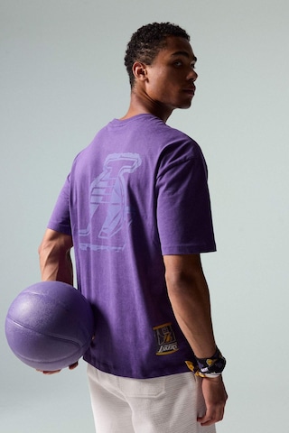 Defacto Nba Los Angeles Lakers Kısa Kollu Tişört G0912ax26smpr299 Mor-pr299