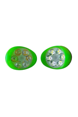 Sis Farı 6 Ledli 3 Fonksiyonlu Renkli Ve Çakarlı 12v 2 Li