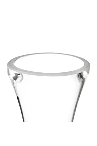 Fil Ayağı Vazo Cam Vazo 60 CM İnce Belli Vazo Uzun Şeffaf