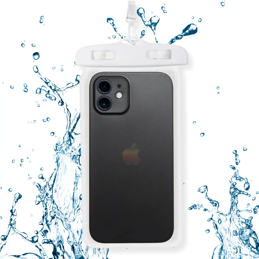 Su Geçirmez Telefon Kılıfı Sup Kano Deniz Ve Outdoor Kullanımı Beyaz