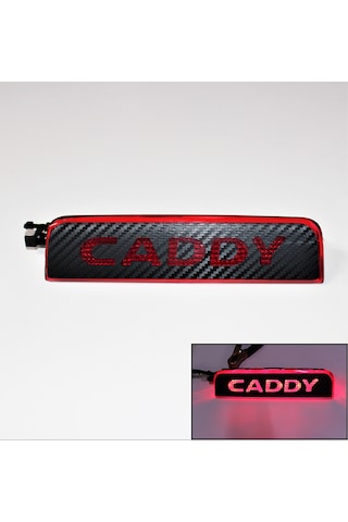 Vw Volkswagen Caddy 3 Arka Fren Stop Lambası & Logo Sticker