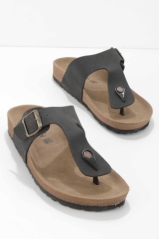 Siyah Erkek Terlik E04642700101 Siyah