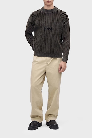 Emporio Armani Logolu Dik Yaka Kazak Erkek Kazak Em006450 Af29845 F6008 Kahve