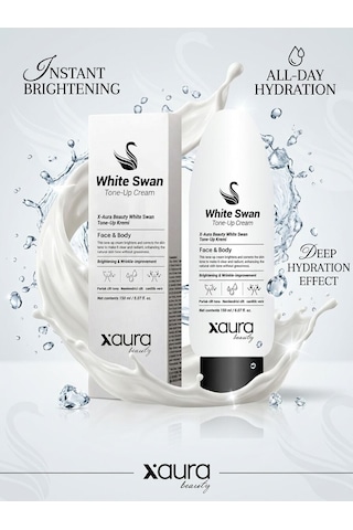 Xaura Beauty White Swan Tone-up Kremi 150 Ml Yüz & Vücut İçin