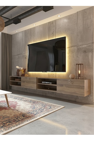 Resital Tv Ünitesi S2447-2 Ceviz Ceviz