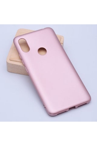 Xiaomi Mi 6x Kılıf Esnek Yapılı İnce Slim Silikon Kapak Ryc/premier Rose