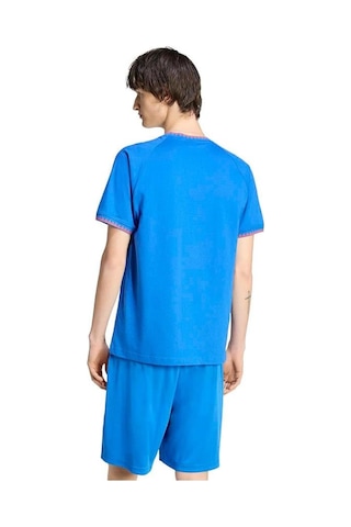 Adidas Erkek Mavi T-shirt Chest Str Ss T Kc6447