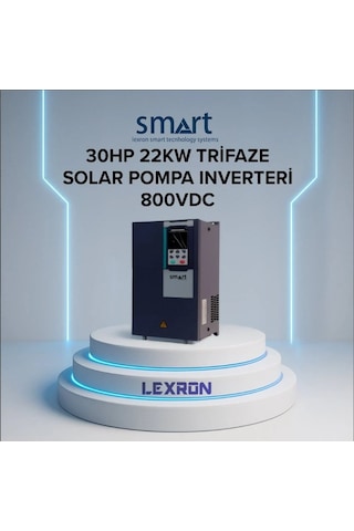 Smart - İnges 30 Hp 22 Kw Trifaze Solar Pompa İnverteri - 380 Volt Güneş Enerji Sistemi Sürücüsü