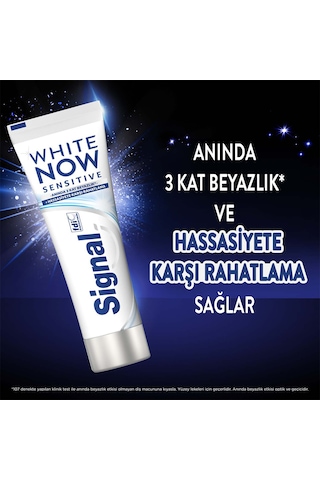 Signal White Now Sensitive Diş Macunu 2 x 75 ML