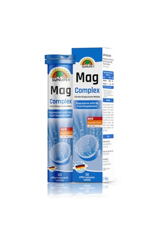 Sunlife - Mag Complex 20 Effervesan Tablet