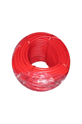100 Metre Rulo Direnç Bandı - 10mm Çap 9kg Orta-sert Seviye - Profesyonel Fitness Ve Pilates Lastiği Kırmızı Kırmızı