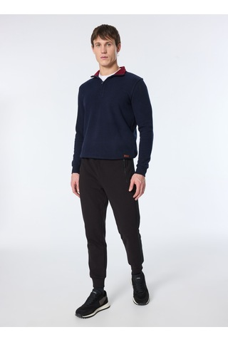 Jeep Lacivert Erkek Dik Relaxed Düz Sweatshirt J4wm-swt4281 Çok Renkli
