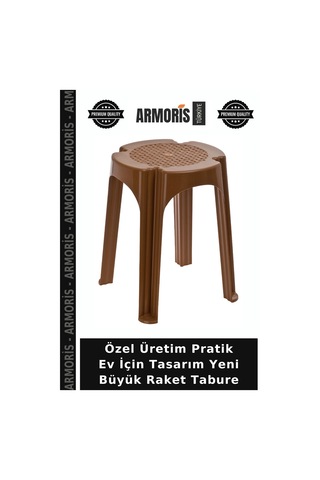 Özel Üretim Pratik Ev İçin Tasarım Yeni Büyük Raket Tabure Çok Renkli