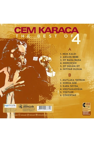 Cem Karaca - The Best Of 4 (Plak)