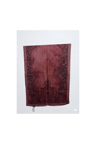 B Blueberry İtalia Soft Pamuk Viskon Şal bordo