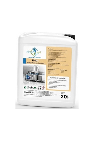 Hijyenkal Bulaşık Makinesi Deterjanı H 601 20 Kg