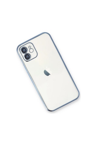 Apple iPhone Uyumlu 11 Kılıf Razer Lensli Silikon - Açık Mavi