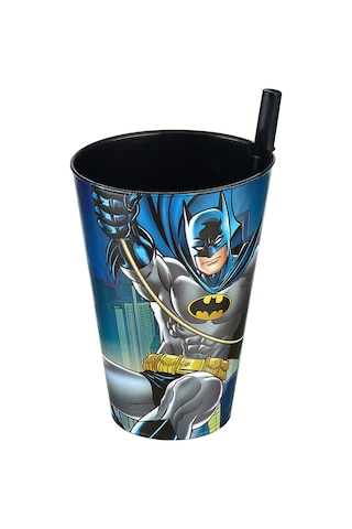 Batman Pipetli Bardak 400 Ml