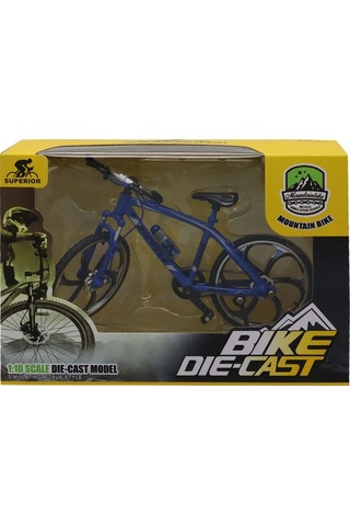 1:10 Die Cast 2a Mavi Dağ Bisikleti