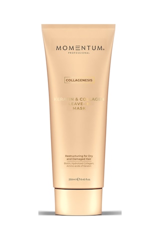 Momentum Keratin & Collagen Durulanmayan Saç Bakım Maskesi 250 ML