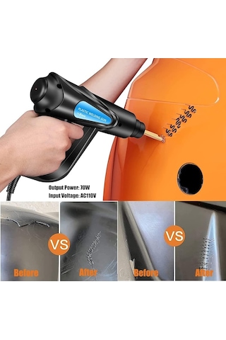 Pazly 70w 600 Uçlu Araba Tampon Tamir Kaynak Makinesi Sıcak Zımba Plastik