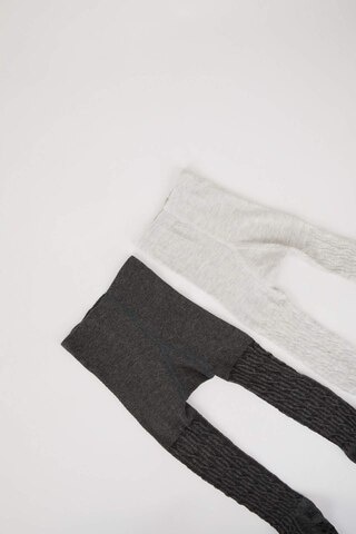 Defacto Kız Bebek Dikişsiz 2li Pamuklu Külotlu Çorap D2500a5nskr1 Çok Renkli