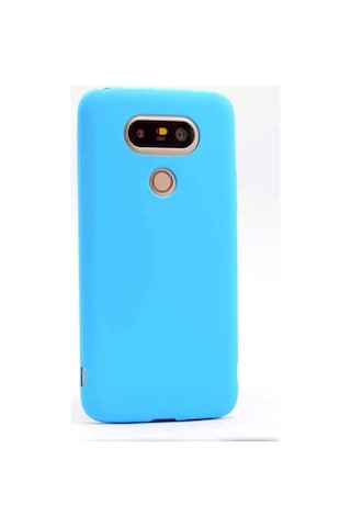 LG Uyumlu G5 Kılıf Zore Premier Silikon Kapak Mavi