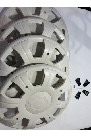 Karsan J9 Premier Pejo Beyaz Jant Kapağı 4 Adet Vida Ve Anahtar