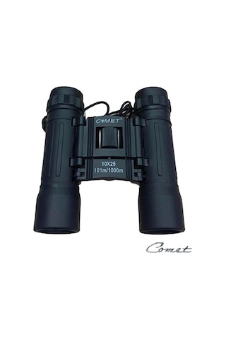 Comet Ed001 Mını El Dürbünü 10x25 Siyah