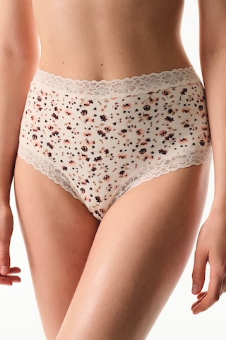 Penti Krema Pembesi Comfy Pamuklu Yüksek Bel Slip Külot