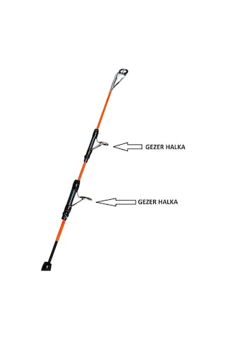 Ryuji Marvel 420cm 100-300gr Atar Tubular Uç Teleskopik Surf Olta Kamışı