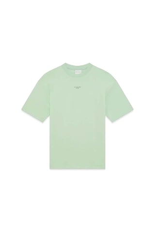 Carhartt Wıp 100% Pamuklu Slim Fit T - Shirt - 'not From Paris Madame' Sloganı İle Gelen Şıklık 97 Karakter Kadın Tişört T-shirt Yeşil