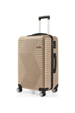 G&d Polo Suitcase Abs Gold Orta Boy Valiz 600.06-o Gold Altın