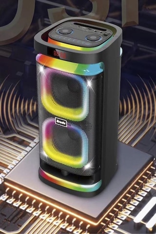 Torima BTS-1989 RGB Karaoke Mikrofonlu Kumandalı Bluetooth Hoparlör