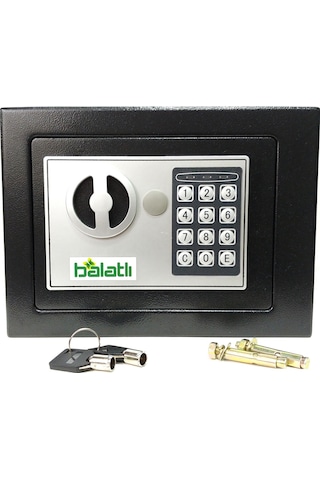 Balatlı   Çelik Para Kasası Şifreli Ve Anahtarlı