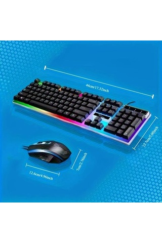 Techbloom Ergonomic Kablolu Klavye Ve Fare Kombosu Beyaz Mekanik Hissi Pc Laptop Windows Mac Diğer