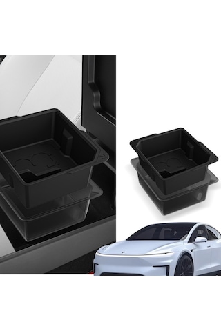Tesla Juniper Kol Dayama İç Düzenleyici Transparan Siyah Alt Ve Üst 2 Parça