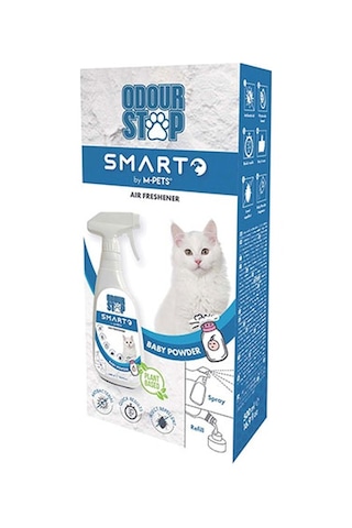 M-pets Koku Giderici Deodorant Sprey Bebek Pudrası Kokulu 500 Ml 244-43003.01