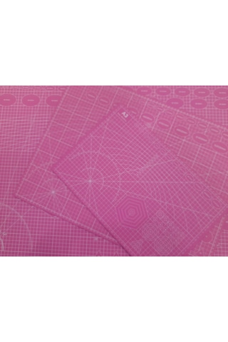 Kesim matı PEMBE renkli A1 60x90 3cm ebatında çift taraflı