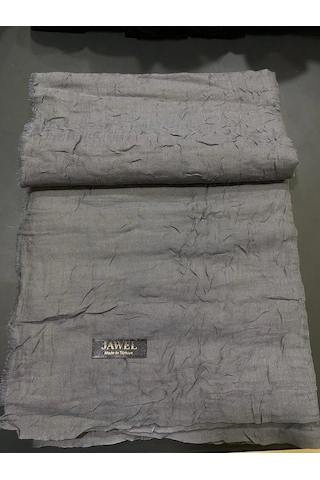 Bambu Kraş Şal Koyu Gri-jawel Çok Renkli