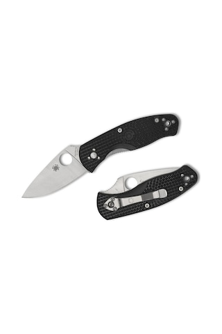 Spyderco Persistence Black Lightweight Plainedge Kamp Çakı Siyah