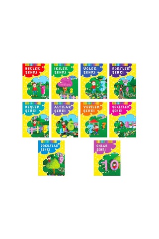 Sayılar Ülkesi Dizisi Kutulu 10 Kitap