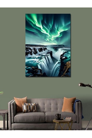 Kanvas Tablo Kuzey Işıkları 50cmx70cm
